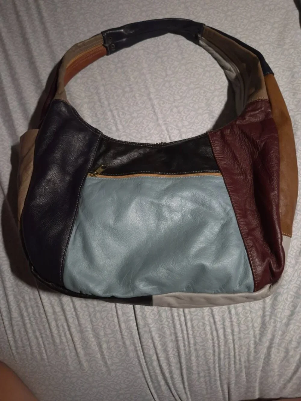 Vintage Baja California hobo bag